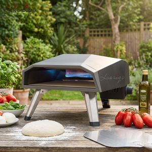 <span class=keywords><strong>Four</strong></span> à <span class=keywords><strong>pizza</strong></span> portable en acier inoxydable 2026, petit modèle 12-16 pouces, pour cuisson intérieure et extérieure, idéal pour grillades au gaz - Product Image 2
