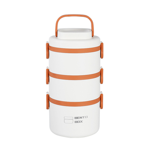 काम या स्कूल खाद्य भंडारण कंटेनरों के लिए हैंडल के साथ पर्यावरण के अनुकूल स्टेनलेस स्टील इंसुलेटेड लंच बॉक्स - Product Image 1