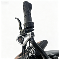 Vélo électrique 7 vitesses, freins à disque mécaniques, cadre en acier, 20 pouces, 48V, moteur arrière sans balais haute puissance 1000W, batterie lithium 18AH