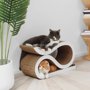 Kích thước lớn rộng rãi mèo gãi Bài Mèo <span class=keywords><strong>scratcher</strong></span> scraper phòng chờ giường - Product Image 6