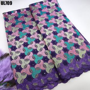 100% स्विस कपास की आवाज फीता कपड़े उच्च गुणवत्ता वाली स्विस कपास की आवाज फीता, एक अफ्रीकी सूखी फीता - Product Image 3