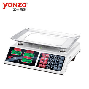 <span class=keywords><strong>30kg</strong></span> zu 40kg digitale elektronische computing preis waagen mit un-zerbrechliche kunststoff - Product Image 1