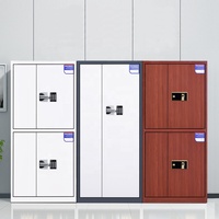 Coffre-fort électronique moderne à code, armoire de bureau en acier, meuble de rangement, casier intelligent