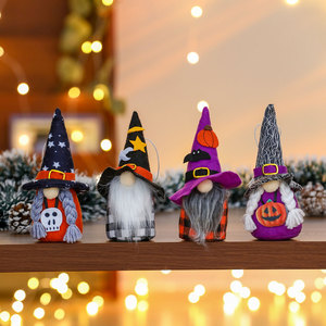Nuevas decoraciones de Halloween transfronterizas, muñecas, colgantes, adornos, figuras de muñecas brujas de Halloween - Product Image 4