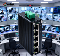 Switch Ethernet durci 5 ports 10/100/1000BASE-T pour environnements difficiles avec EEE et contrôle de flux