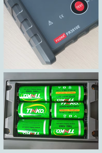 Mètres de résistance d'appareil de contrôle de résistance de tension au sol FR3010 avec la <span class=keywords><strong>grande</strong></span> gamme 0.01ohm-3000ohm d'écran d'affichage à cristaux liquides - Product Image 5