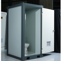 Préfabriqué petit abordable prêt à l'emploi Camping Armal luxe Vip Portable extérieur salle de bain WC Mobile et douche pour les événements
