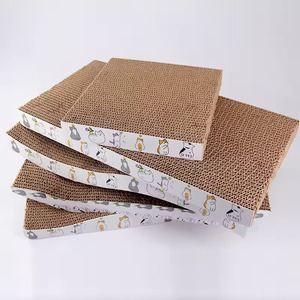 Kangdarpet Papier ondulé haute densité personnalisable Planche à gratter pour chat en forme de S - Product Image 5