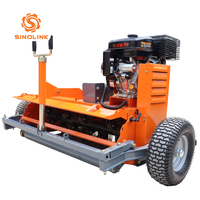 Tondeuse à gazon de qualité industrielle à essence à 2 roues, tracteur de jardin certifié CE avec machine à couper les lames