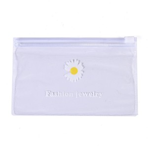 Bolsas <span class=keywords><strong>de</strong></span> Embalaje Cosméticas Transparentes <span class=keywords><strong>de</strong></span> PVC con Cierre <span class=keywords><strong>de</strong></span> Cremallera, Diseño Fresco y Pequeño, Versión Coreana, para Champú, Mascarilla Facial, Rubor - Product Image 6