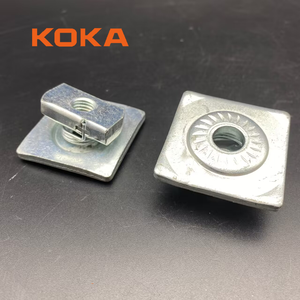 Usine en acier inoxydable Ss304 Ss316 1/4in 3/8in 1/2in Strut Channel Cone Nut - Product Image 5