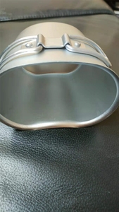 Tasses en aluminium pour le camping en plein air de 0,5 L, 0,6 L, 500 ml, 600 ml avec 2 poignées pliables et surface électrolytique facile à nettoyer - Product Image 2