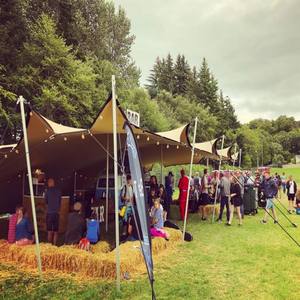 Grande tente de réception 650 g/m², revêtement PVC extensible unilatéral, taille personnalisée, tentes extensibles pour événements de mariage - Product Image 6