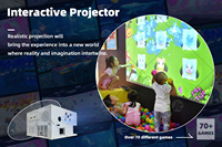 Jeux de projection interactifs d'intérieur, système de mur de projection numérique tout-en-un pour aire de jeux pour enfants
