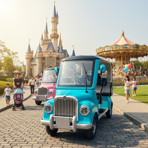 Voiturette de <span class=keywords><strong>golf</strong></span> électrique Holladay 1000W 60V, 4 places pour adultes avec toit et pare-brise, scooter électrique de mobilité - Product Image 1