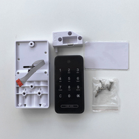 Cerradura Digital para Gabinete con Llave Maestra RFID, Cerradura Electrónica con Código de Contraseña de Un Solo Uso