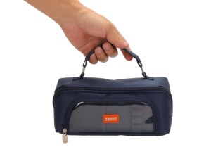 All'ingrosso forniture scolastiche per bambini di grande capacità cerniera astuccio con impugnatura del prodotto per gli studenti - Product Image 4