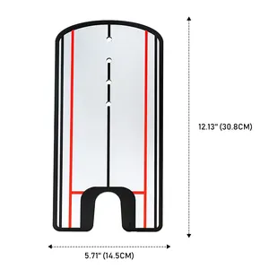 Тренировочное зеркало для игры в гольф, тренировочный тренажер с набором чашек с отверстиями