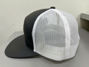 Gorra de camionero con logotipo 3D de 7 paneles personalizada, forma de marca de alta calidad 168, gorra exterior de caza al por mayor, gorra de camionero con malla trasera, tamaño adulto - Product Image 2
