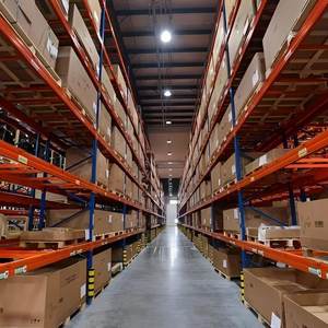 رف تخزين معدني عالي الجودة مصنوع في المصنع، رف فولاذي لتخزين المستودعات - Product Image 3