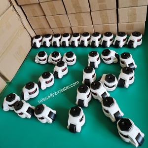 Qingdao Zhurui High Load Schwarz Höhen verstellbarer Fuß Industrielle Nivel lier rollen Hochleistungs-Lenkräder 40F 60F 80F 100F 120F - Product Image 5