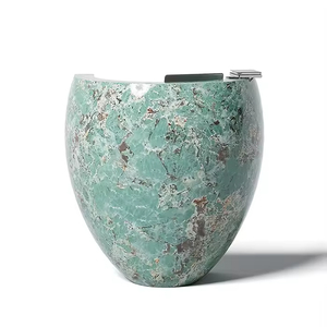 Meubles de salon, bureau de réception pour salon de beauté et de coiffure |   Comptoir moderne pour salon de coiffure et spa - Product Image 5