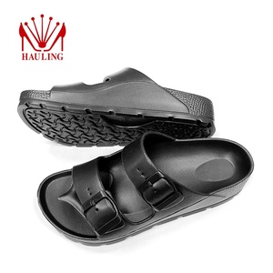 Sandale de pêcheur d'été décontractée à bout ouvert pour hommes semelle en EVA imperméable anti-glissante respirante pour le massage à plat - Product Image 4