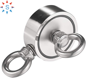 Aimant de pêche de 20mm avec anneau en métal d60 mm, outil de récupération pour chasse au trésor - Product Image 3