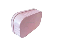 Boîte de conserve vide pour sardines, design personnalisé, avec couvercle amovible, pour la fabrication de bougies, boîte de conserve pour thon, pour bougie en cire
