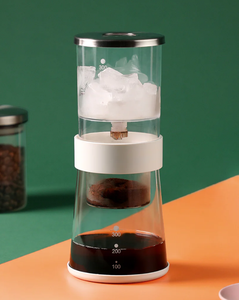 Cafetera de Goteo Frío de Vidrio de Borosilicato de 300 ml, Personalizable y al por Mayor, para Preparar Café en Casa o en Cafeterías, Goteo Lento - Product Image 1