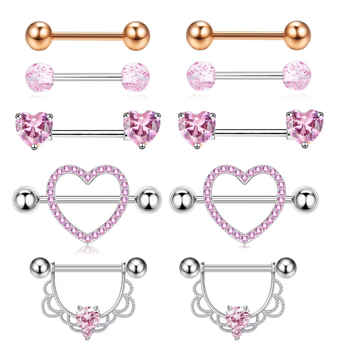 Pink 10PCS