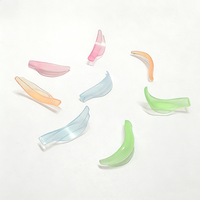 4 Paires de Patchs en Silicone Colorés pour Extensions de Cils, Anti-Rides, Coussinets Oculaires Thermosoudés pour la Beauté des Cils