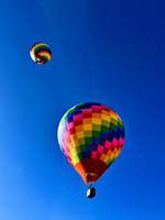 Publicité gonflable de montgolfière habitée AX-7