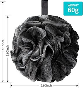Bath <b>Loofah</b> Shower Sponge Body Back Scrubber Soft Mesh Shower Puffs Exfoliating Loofa for Women & Men Bath Accessories Cleaning - Product Image 2