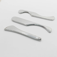 Couteau de massage Gua Sha en acier inoxydable 304 pour le soulagement des fascias et le soin de la peau du cou et du corps