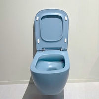 WC suspendus en céramique vitrifiée avec réservoir intégré, ensembles de toilettes en marbre, cuvettes de toilettes pour hommes
