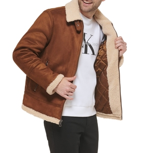 Wholesale <b>Men's</b> Casual <b>Leather</b> <b>Jacket</b> Heavy Weight New Style High Street Fashion Trendy <b>Leather</b> <b>Jackets</b> - Product Image 6