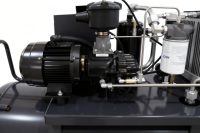 Compresseur d'air portable SPERAN 2-en-1 VFD à vis avec réservoir 380V monophasé, 5,5KW 200L