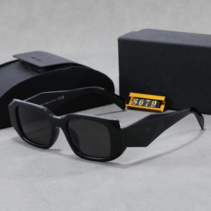 Occhiali da Sole di Lusso Classici Neri con Lenti Anti-UV, Occhiali da Sole di Designer di Marche Famose, Occhiali da Sole Neri a <span class=keywords><strong>Specchio</strong></span> per Donne - Product Image 3