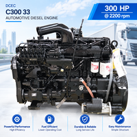 SCDC Cumins DCEC C300 33 300PS 8,3L 5-Zylinder Turboaufgeladene & Luft-Luft-Ladeluftkühler Automobil-Dieselmotoren für LKW und PKW