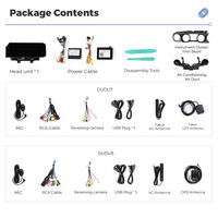 DUDUAUTO DUDU7 A7870 AKM7739 DSP 12+512G Unidad Principal QLED de 15 Pulgadas y 8K para Jeep Wrangler JL 2018-2022 Actualizada