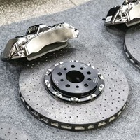 Nuevo Disco de Freno de Carbono para Auto, Delantero 440mm, Trasero 370mm, Rotor de Freno Cerámico para Audi S6 S7 C7 RS5 RS6 RS7 RS8 Porsche Tycan 971 911 718