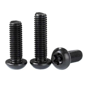 Tornillos de cabeza redonda PM Plum Blossom con postes M2 ~ M10 Tornillos antirrobo pequeños de cabeza plana con pasadores en Plum Blossom - Product Image 4