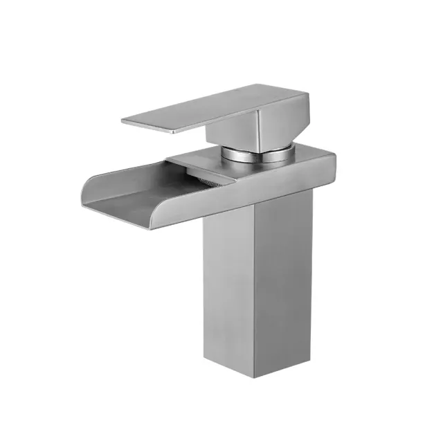 SS Black Modern Bathroom Taps Vessel Sink Faucet