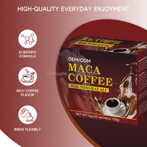 Café de Maca en Poudre Instantanée 5g x 20 Sachets – Gestion de l'Énergie pour Hommes – Complément Herbal Naturel - Product Image 3