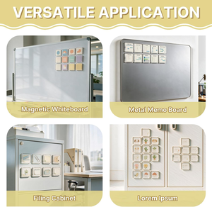 Aimant de réfrigérateur DIY en acrylique de qualité supérieure, résistant aux rayures, magnétique puissant, fabriqué sur mesure pour la décoration de la maison et de la cuisine - Product Image 3