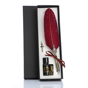 Vente chaude de haute qualité stylo de <span class=keywords><strong>calligraphie</strong></span> <span class=keywords><strong>plume</strong></span> <span class=keywords><strong>plume</strong></span> stylos avec plumes - Product Image 3