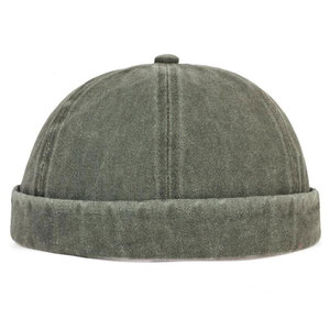 Sombrero de <span class=keywords><strong>gorra</strong></span> de melón lavado para mujer, estilo de verano, boina de calle Retro de moda para <span class=keywords><strong>hombre</strong></span> - Product Image 4