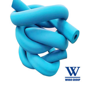 Tuyau d'isolation en caoutchouc de mousse en plastique cryogénique flexible blanc noir bleu pour la protection - Product Image 4