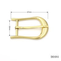 Hebilla de Cinturón de Cuero de Primera Calidad, 30 mm, Chapada en Oro, Borde Liso, Hebilla de Metal para Bolsos o Cinturones de Mujer